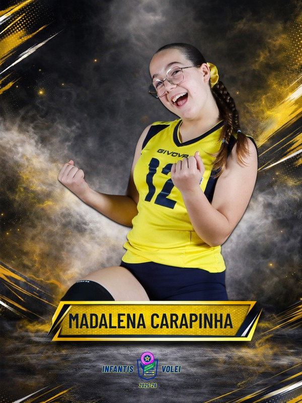 Layout personalizado de voleibol produzido para o Est. Santo André